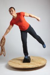 ANGELINA STANDING POSE WITH LASSO